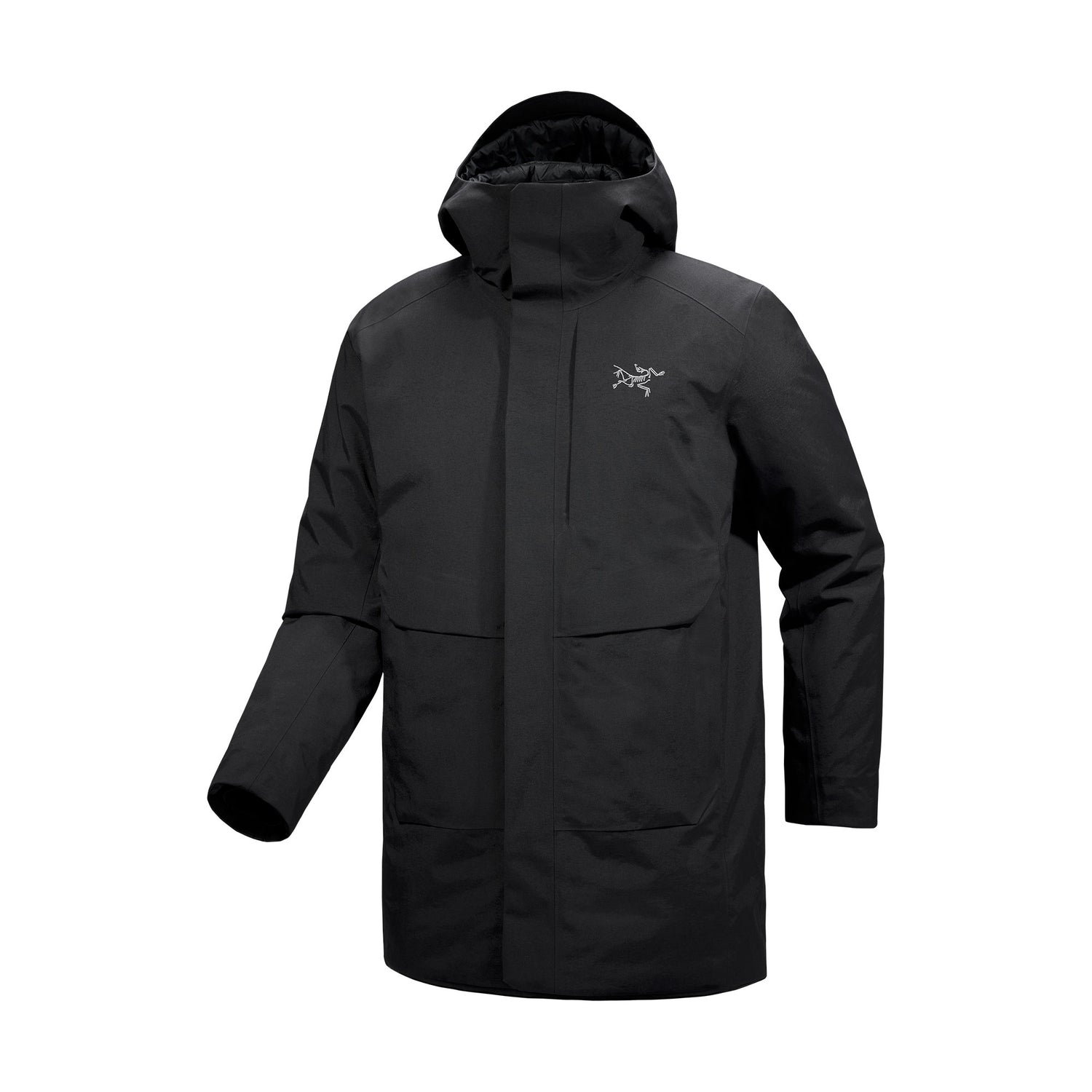 Therme Down Parka Mens - Black