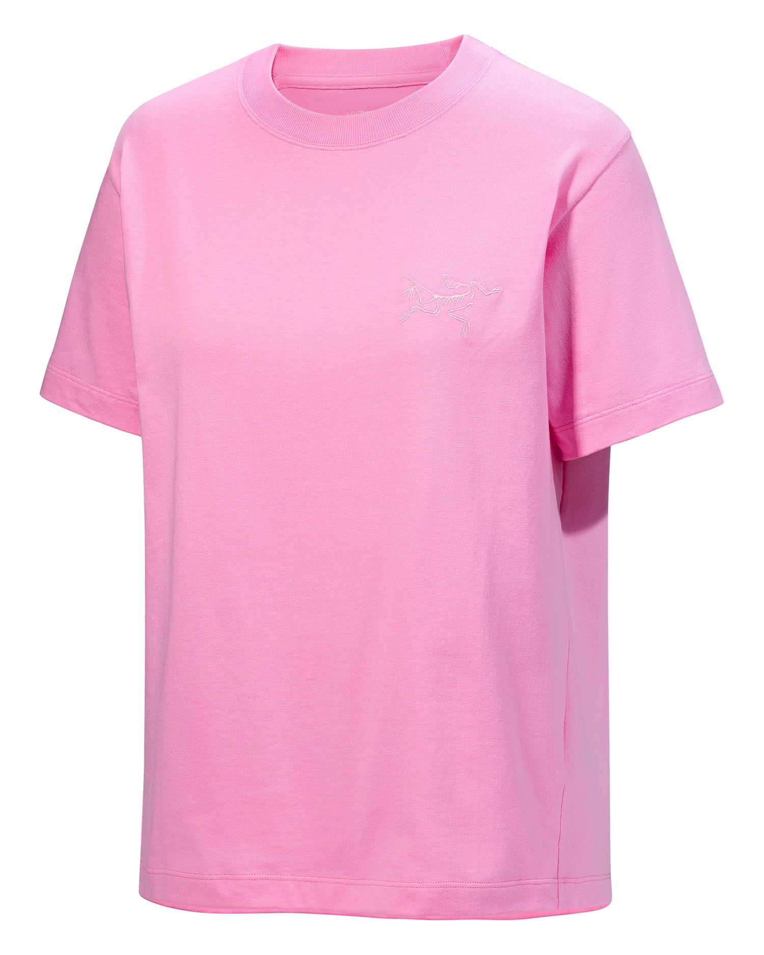 Kragg Cotton Little Bird Crew SS Womens - Pineberry