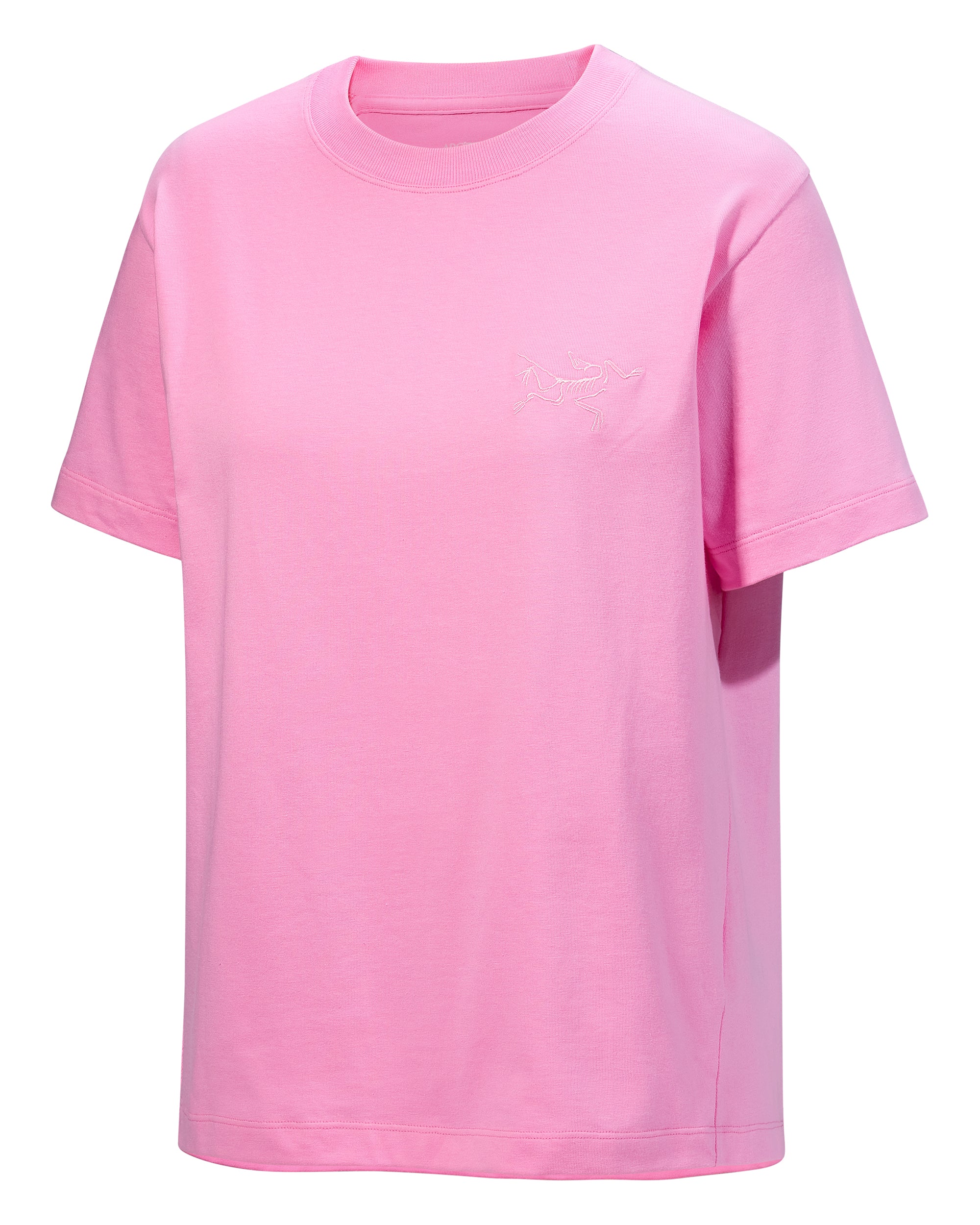 Kragg Cotton Little Bird Crew SS Womens - Pineberry