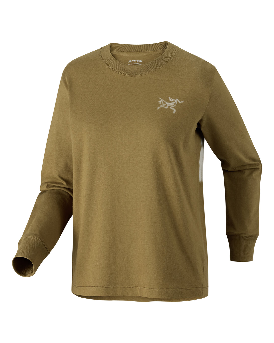 Kragg Cotton 1989 Crew LS Womens - Bracken/Sea Salt