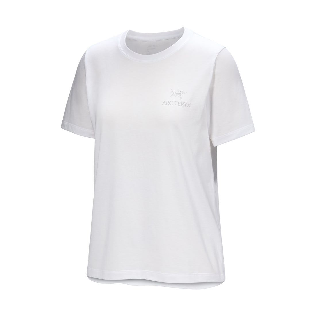Kragg SL Cotton Emblem SS Womens - White Light
