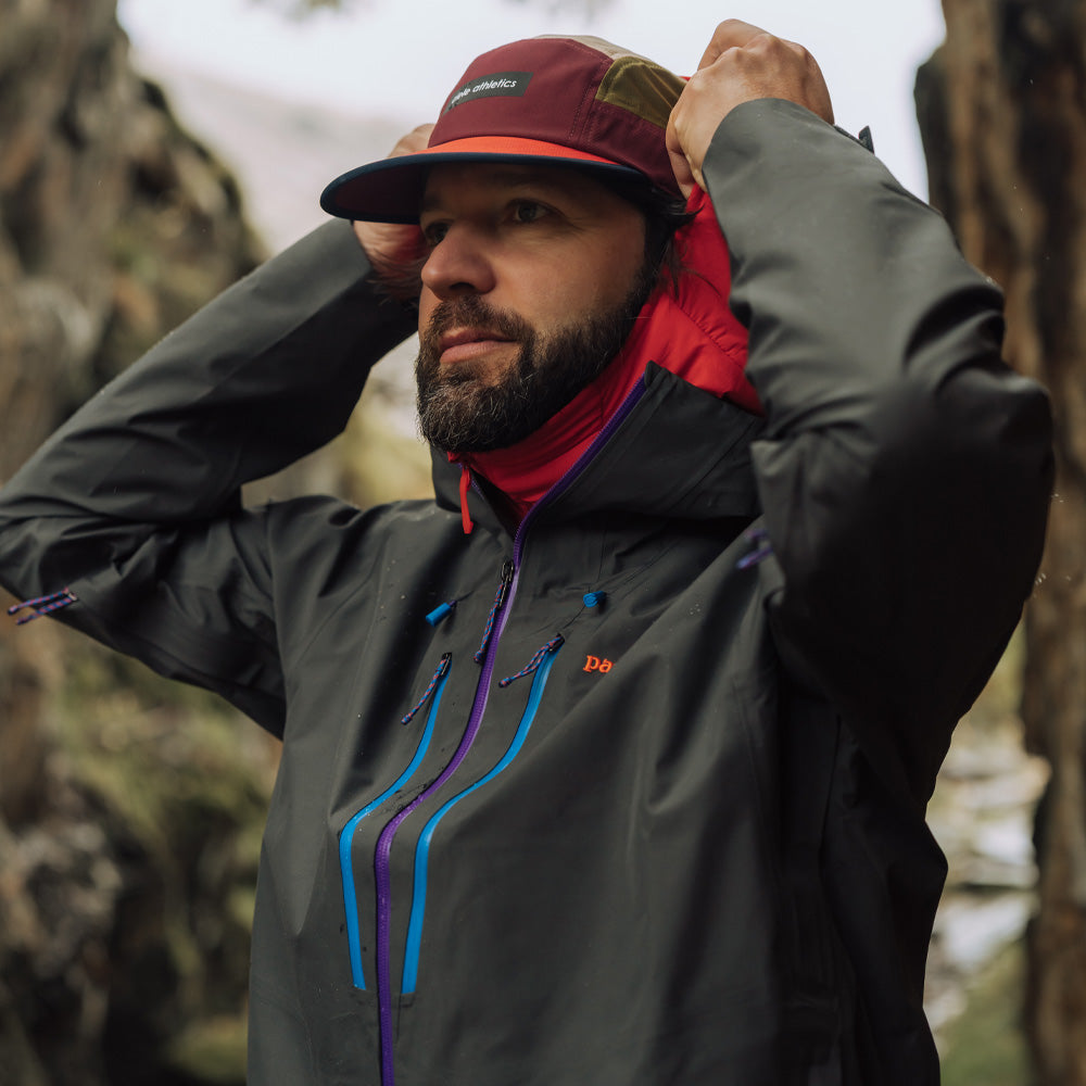 Oreus Hooded Jacket Mens - Obsidian
