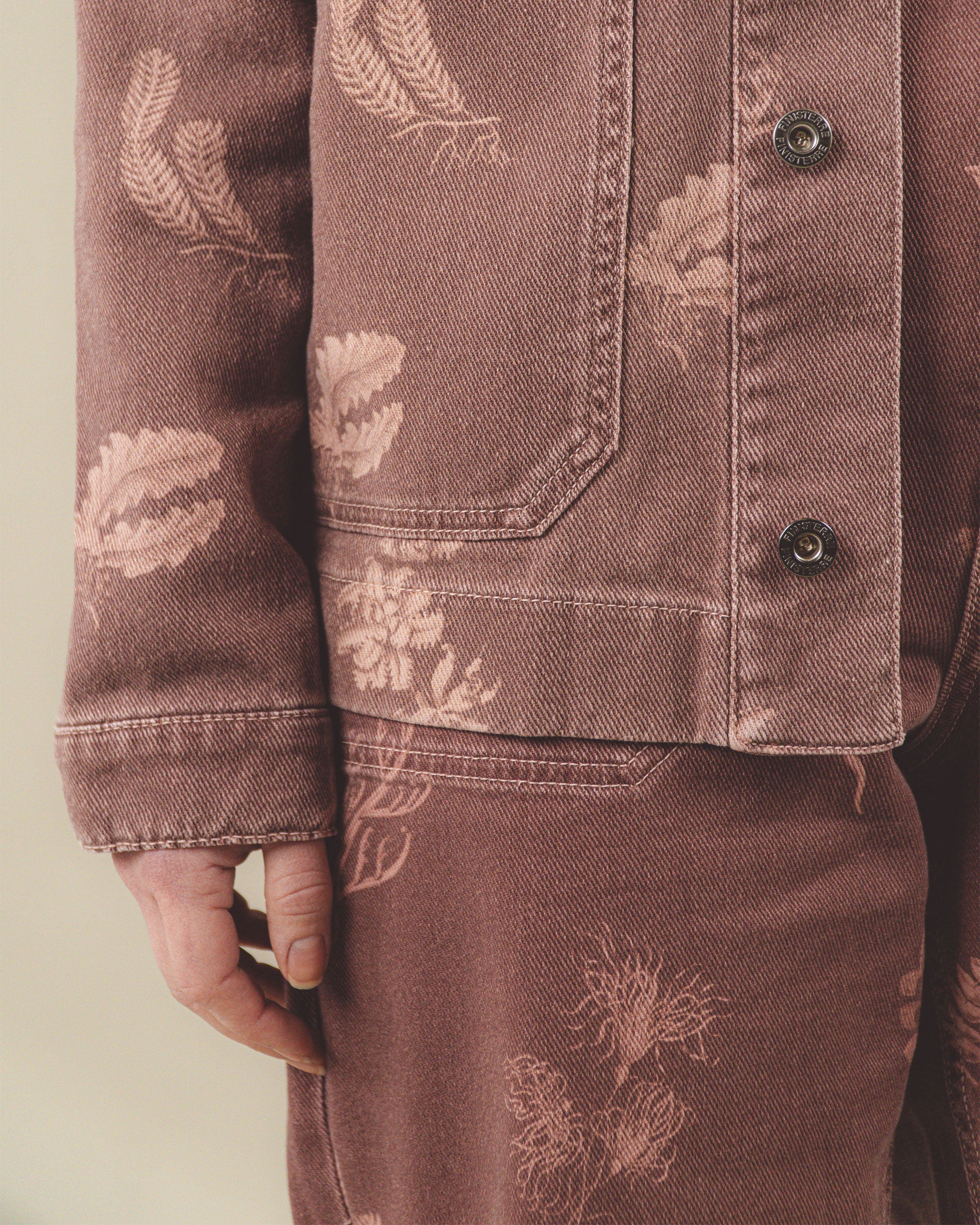 Floral Marine Yarrel Printed Jacket Womens - Floral Marine Print