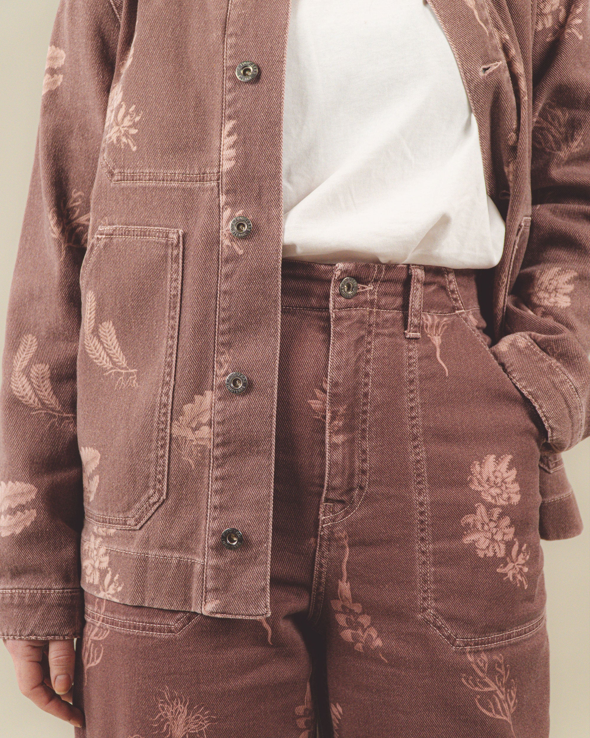 Floral Marine Yarrel Printed Jacket Womens - Floral Marine Print