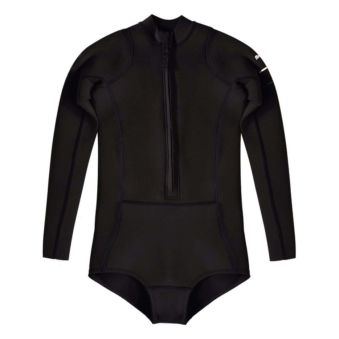 Nieuwland 2 Yulex LS Swimsuit Womens - Black