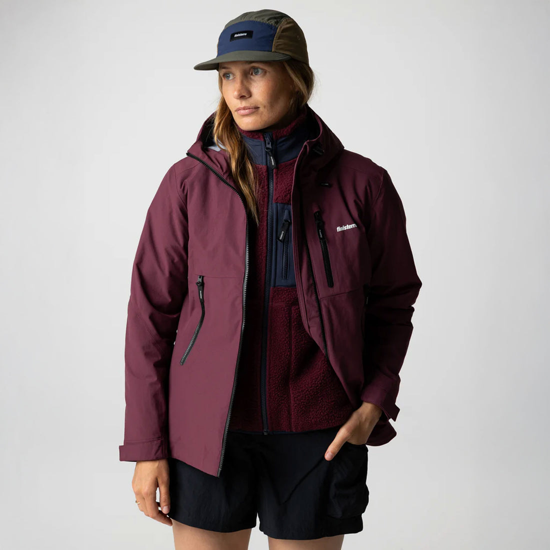 Stormbird Jacket Womens - Plum
