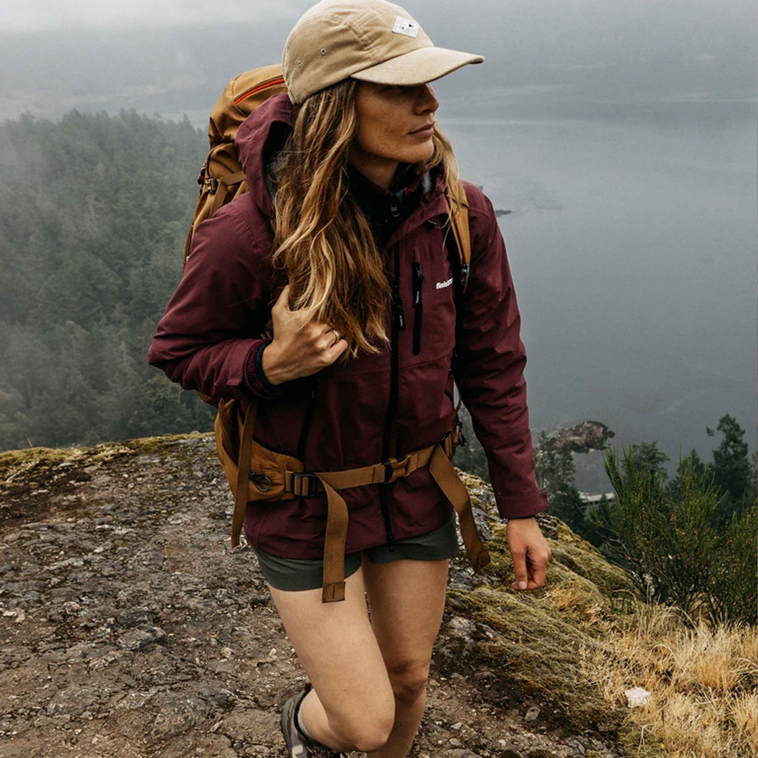 Stormbird Jacket Womens - Plum