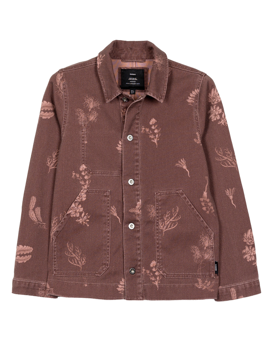 Floral Marine Yarrel Printed Jacket Womens - Floral Marine Print