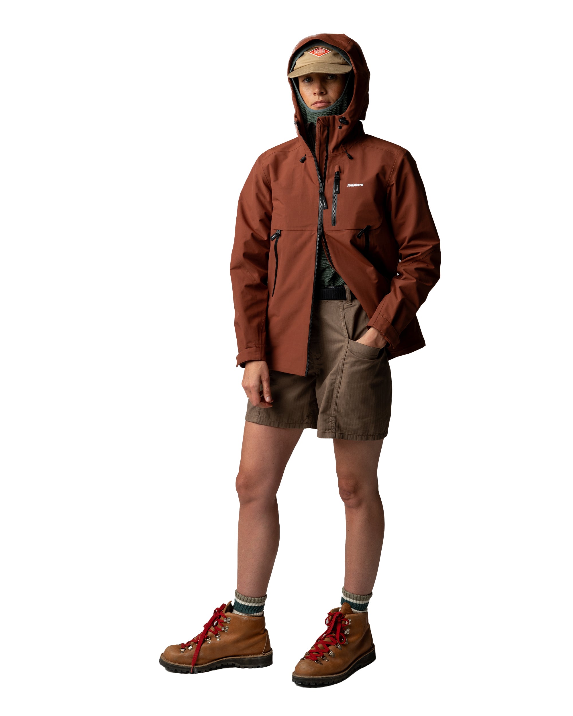 Stormbird Jacket Womens - Mahogany Brown