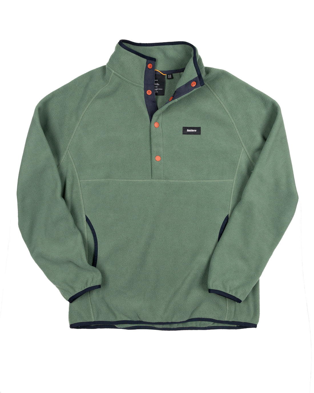 Axiom 1/4 Snap Fleece Mens - Sailboat Green