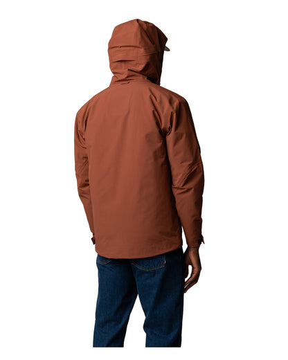 Stormbird Jacket Mens - Mahogany Brown