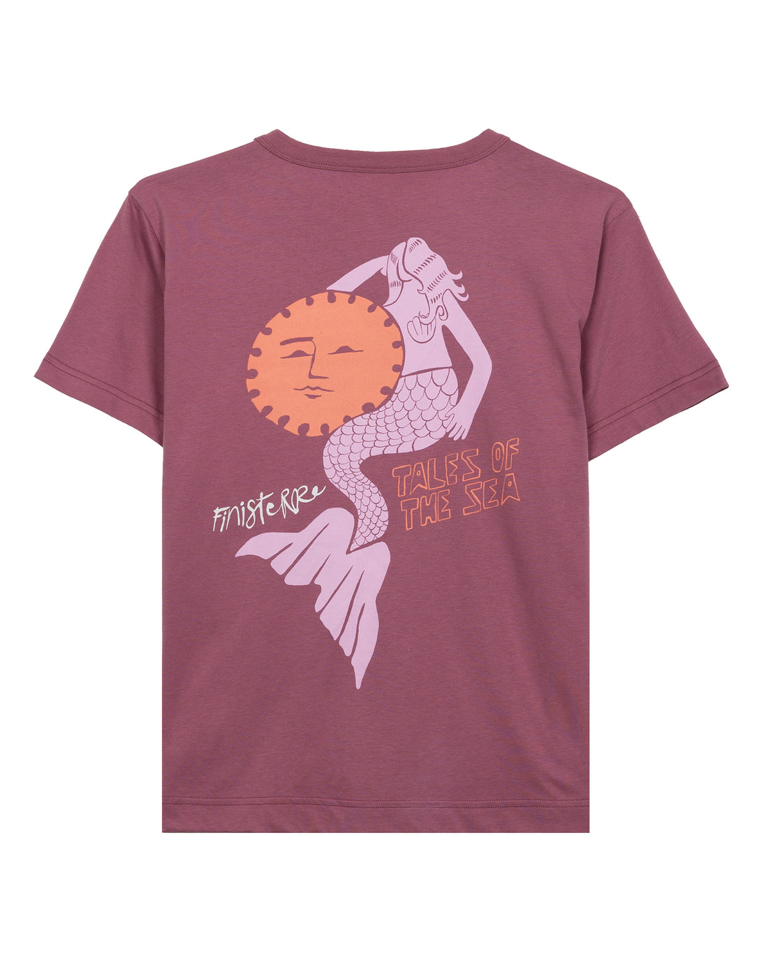 Meskel Ocean Tales T-Shirt Womens - Dark Coral