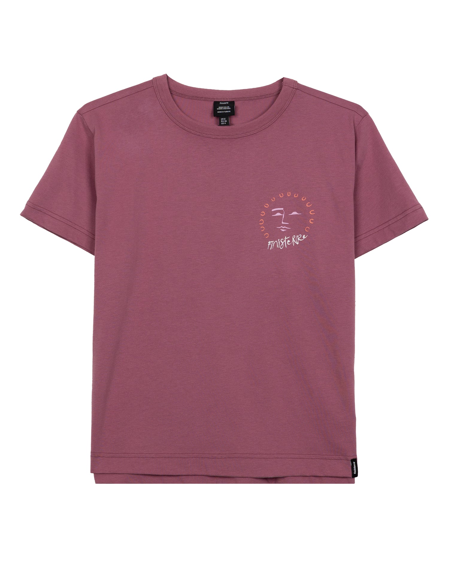 Meskel Ocean Tales T-Shirt Womens - Dark Coral