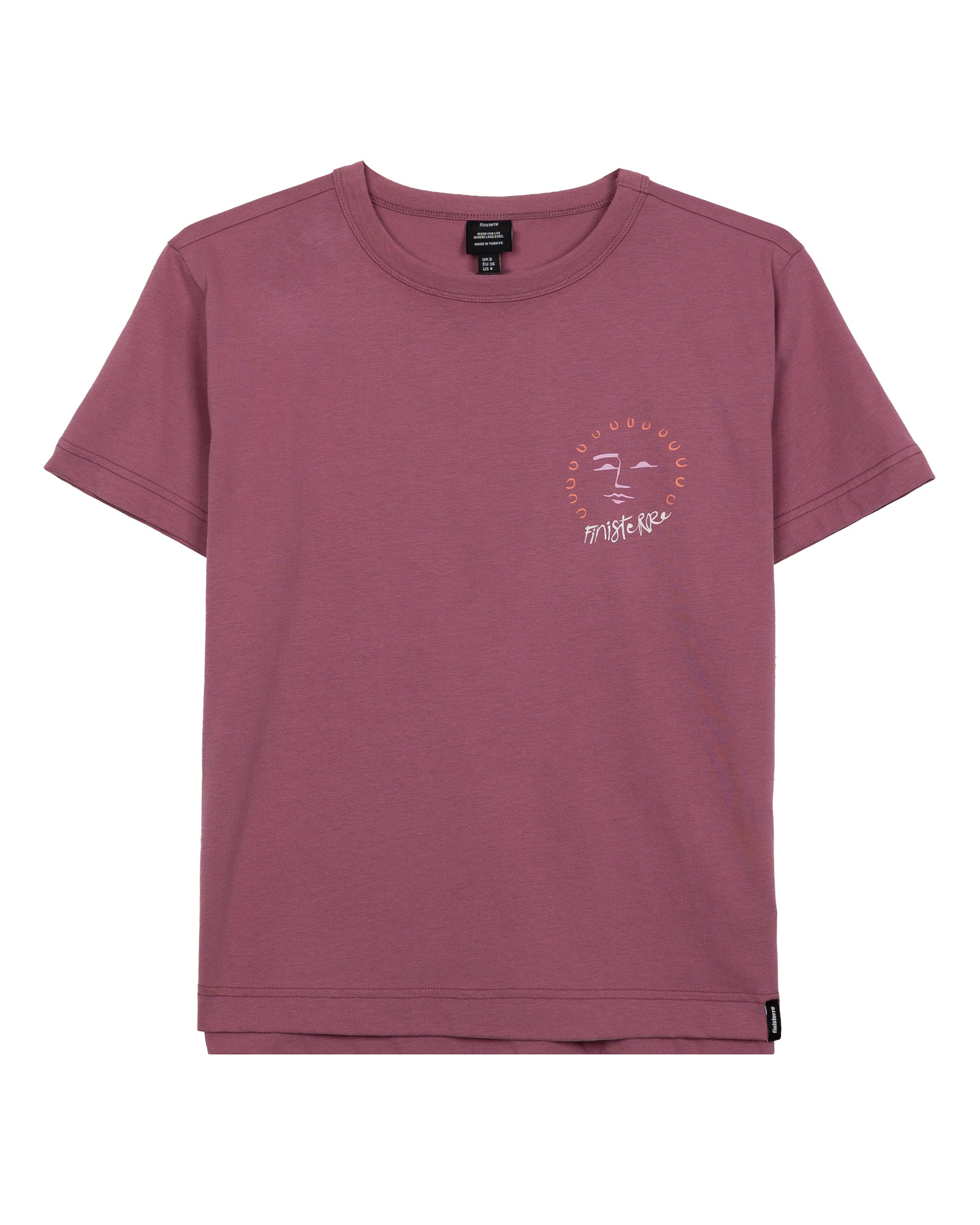 Meskel Ocean Tales T-Shirt Womens - Dark Coral
