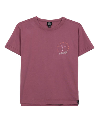 Meskel Ocean Tales T-Shirt Womens - Dark Coral