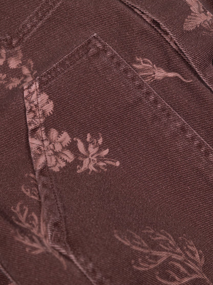 Floral Marine Yarrel Printed Jacket Womens - Floral Marine Print