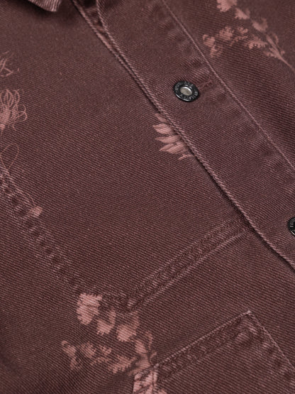 Floral Marine Yarrel Printed Jacket Womens - Floral Marine Print