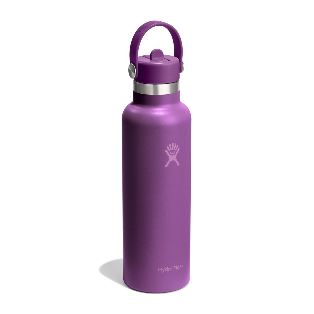 21oz Standard Flex Straw Cap - Beachplum Purple