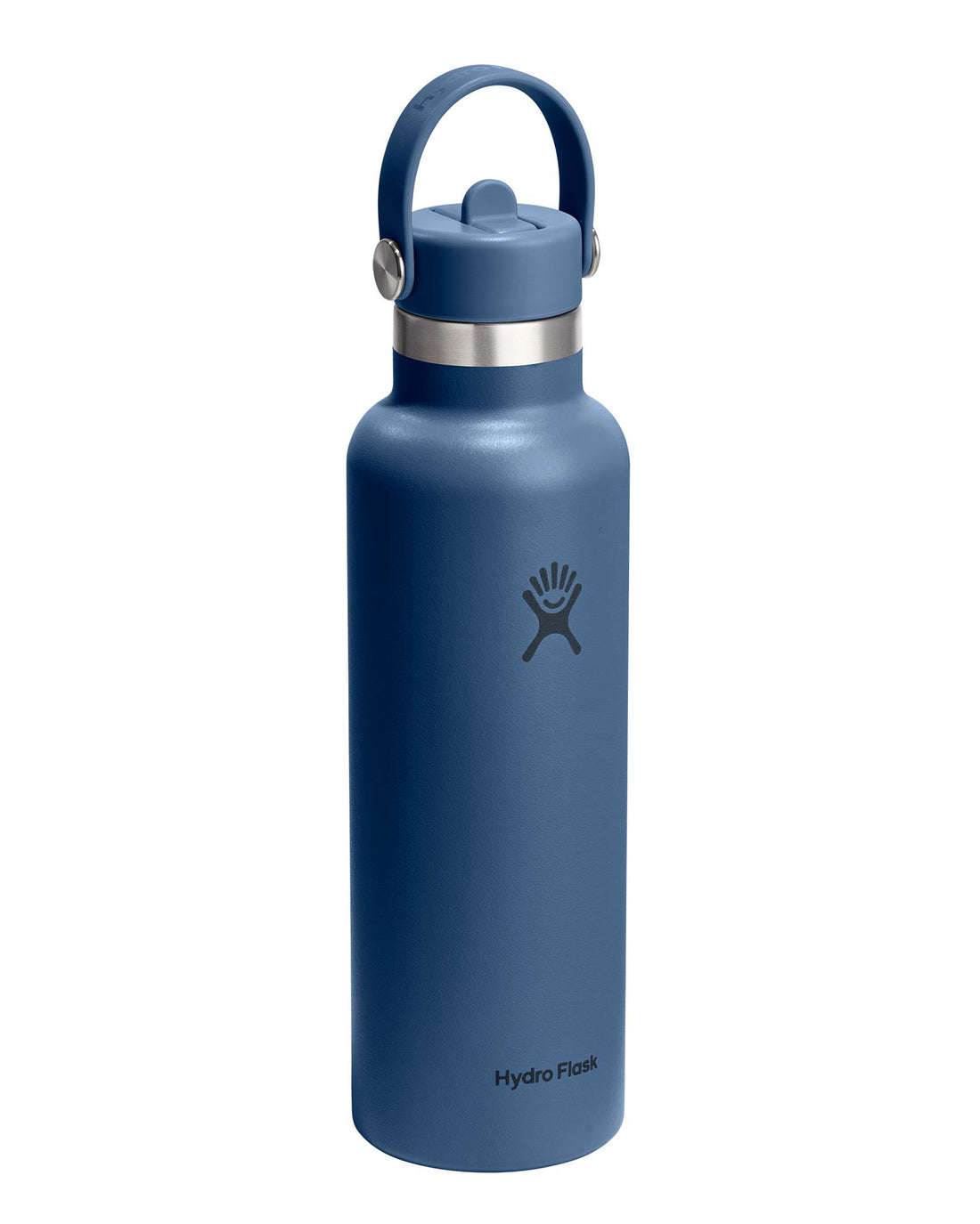 21oz Standard Flex Straw Cap - Harbor Blue