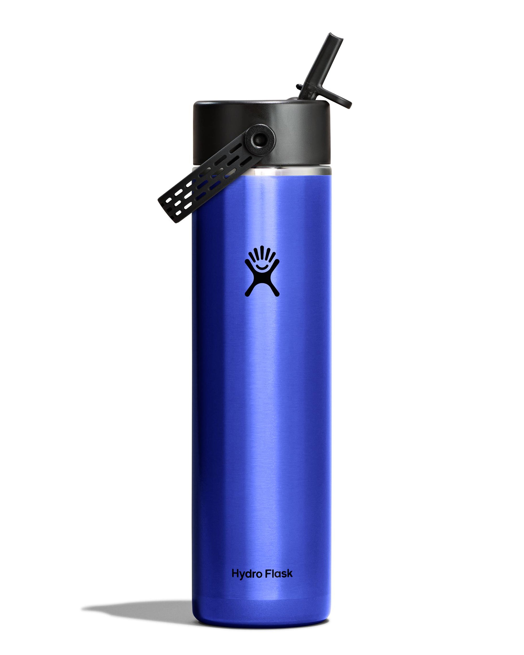 24oz Lightweight Wide Flex Straw Cap - Sapphire Blue