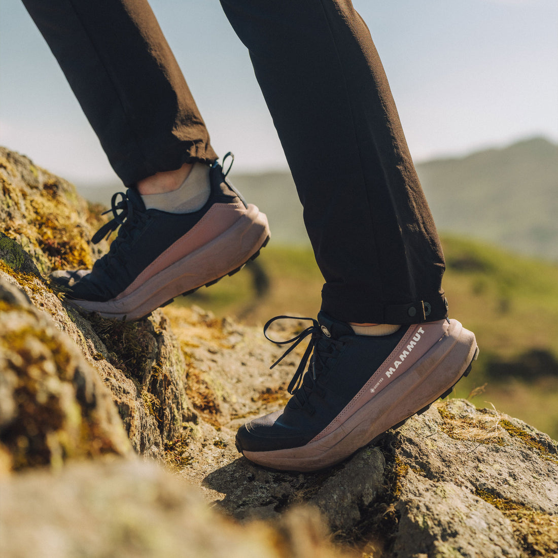 Aenergy Hike Low GTX Womens - Marine-Dark Alpine Calamint