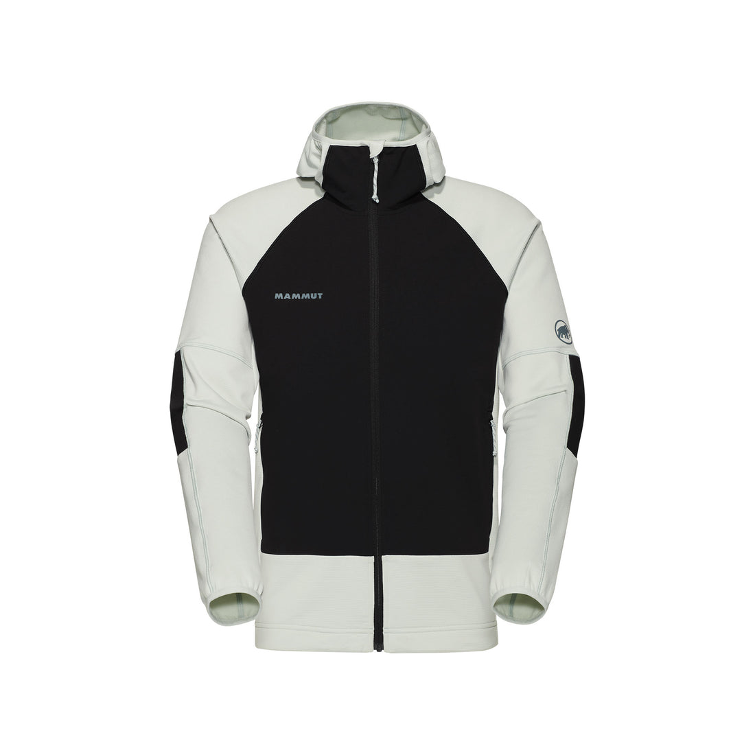 Massone ML Hooded Jacket Mens - Silver Sage-Black