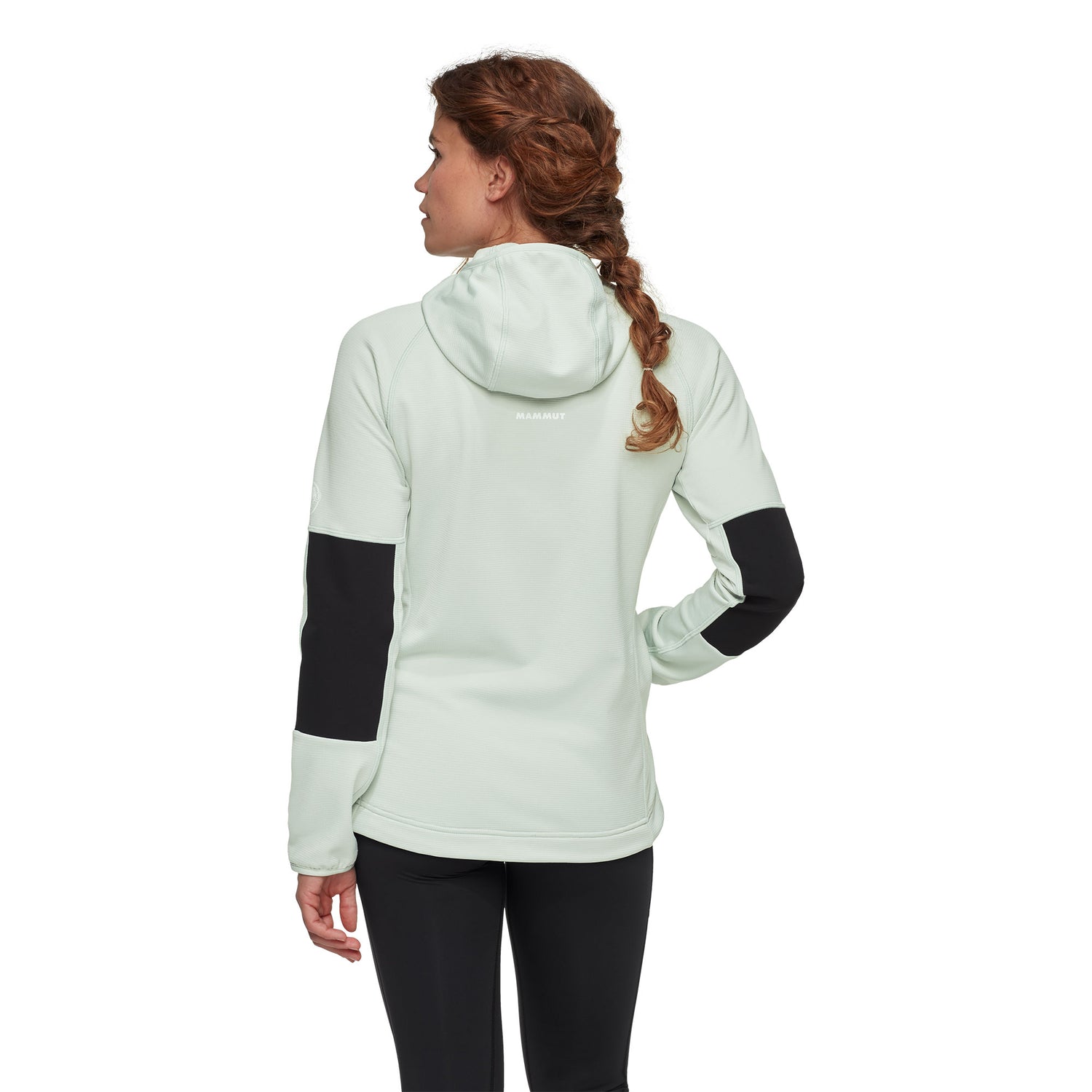 Massone ML Hooded Jacket Womens - Silver Sage-Black