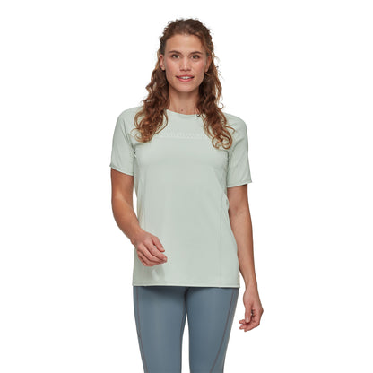 Selun FL T-Shirt Logo Womens - Silver Sage