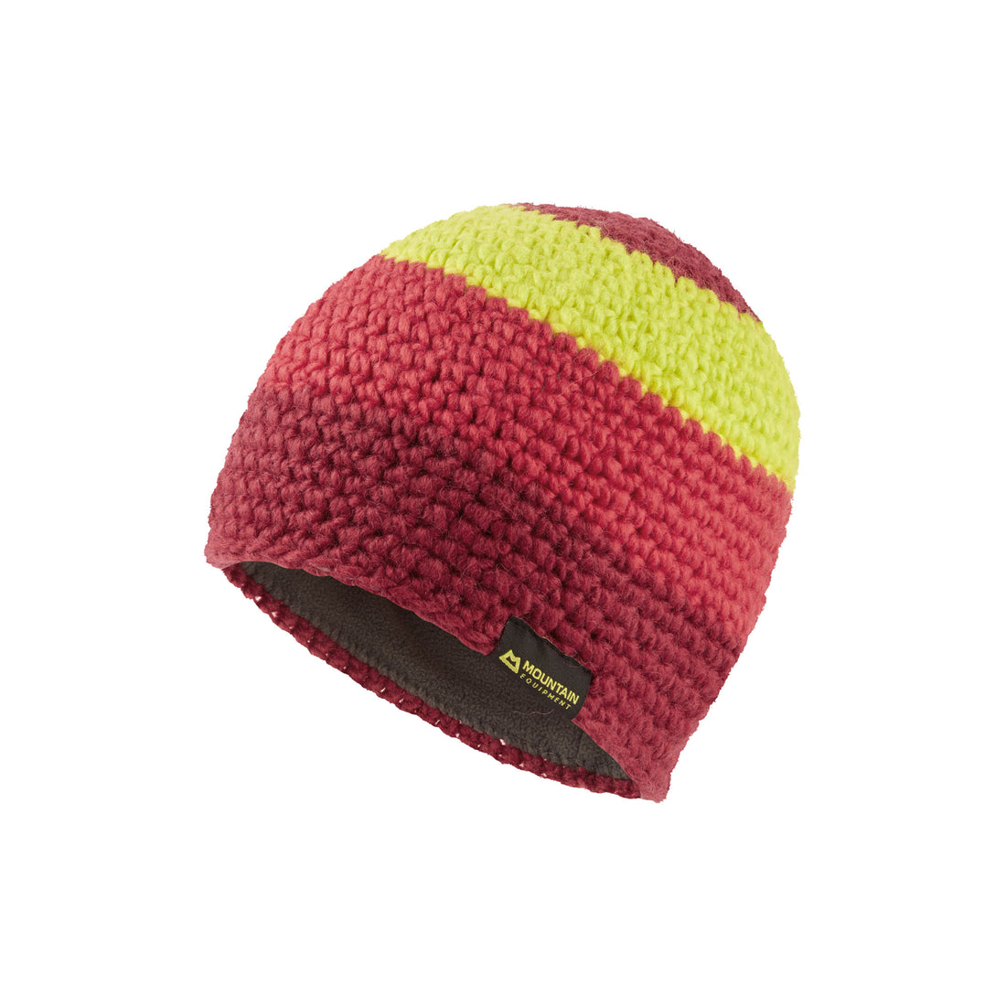 Flash Womens Beanie - Rhubrb/Hibiscs/Fresh Green