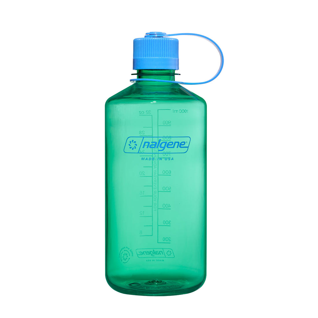 Narrow Mouth 1L Tritan Sustain Colour Block - Pastel Green