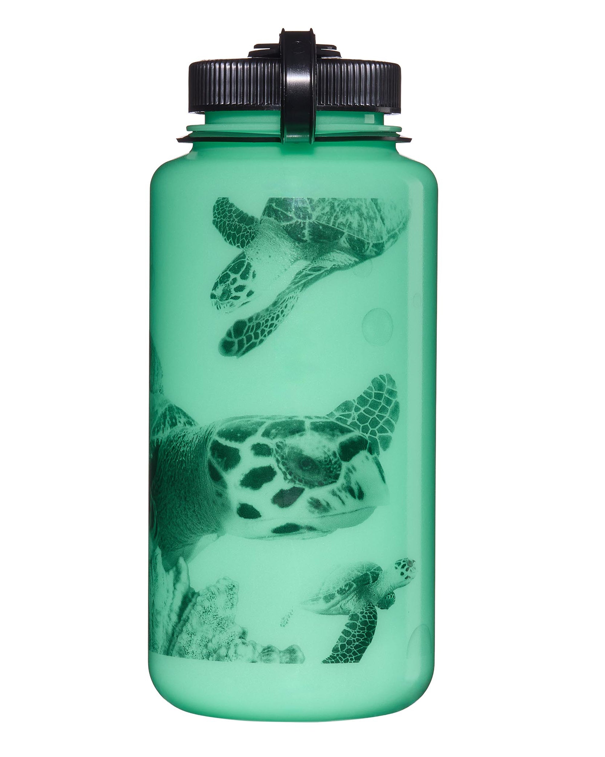 Wide Mouth 1L Tritan Sustain - Glow Black Turtle