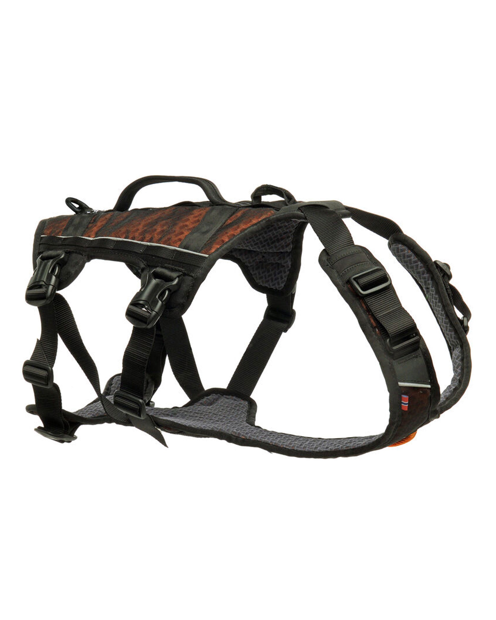 Rock Harness Long - Black/Orange