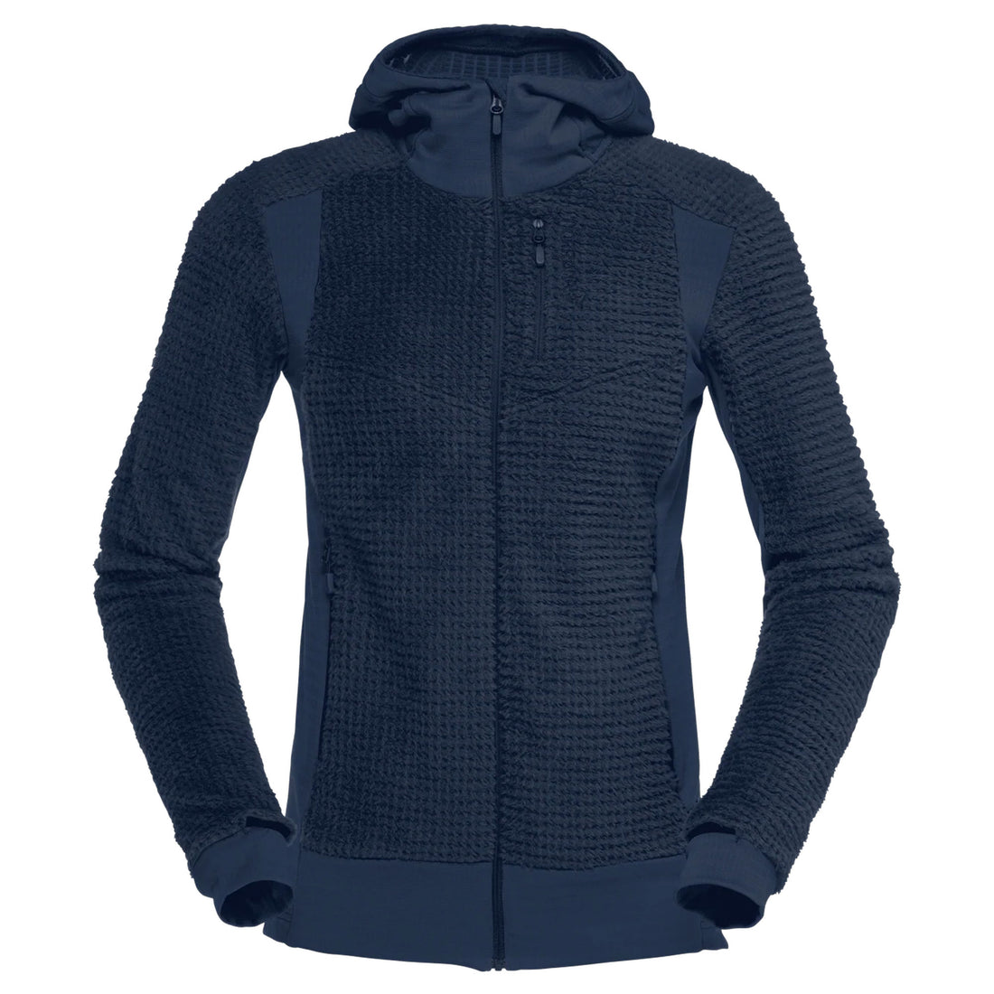 Falketind Alpha120 Zip Hood Womens - Indigo Night