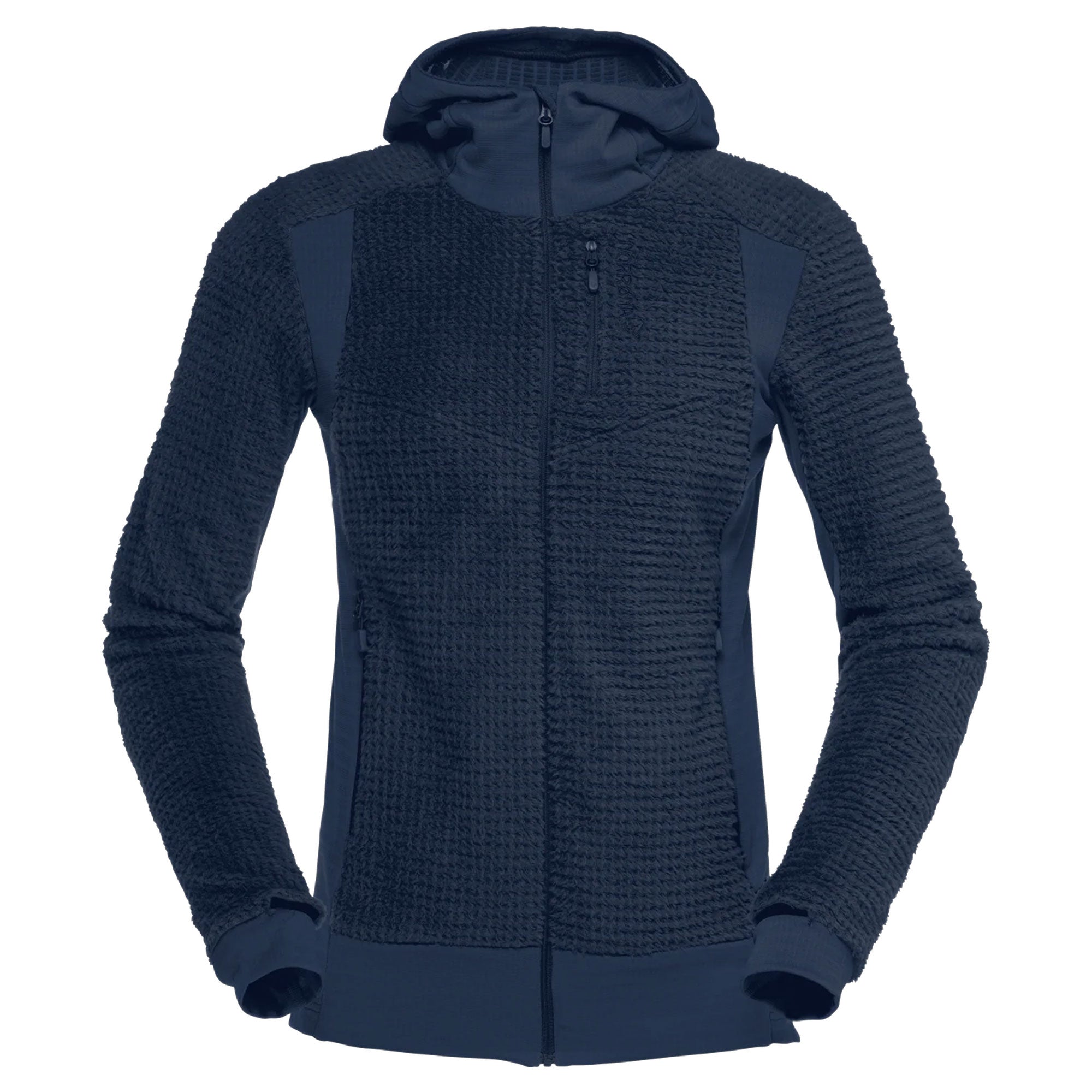 Falketind Alpha120 Zip Hood Womens - Indigo Night
