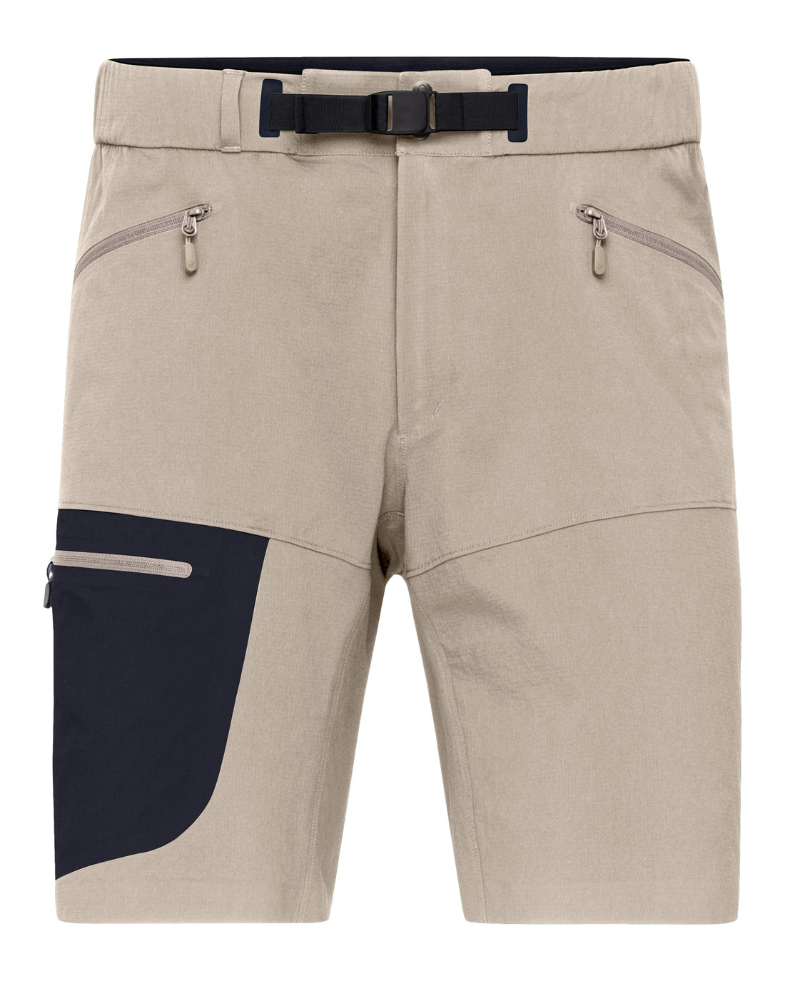 Falketind Flex1 Light Shorts Mens - Winter Twig/Caviar Black