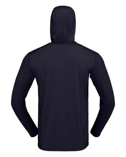 Falketind Warm1 Hood Mens - Caviar Black