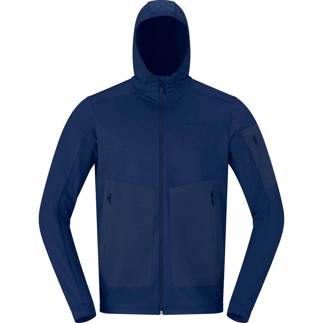 Falketind Warm2 Stretch Hoody Mens - Indigo Night