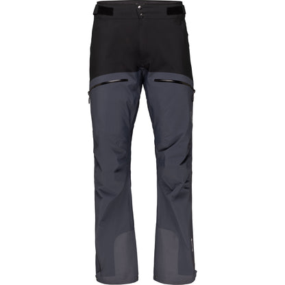 Trollveggen Gore-Tex Pro Light Pants Mens - Caviar/Cool Black