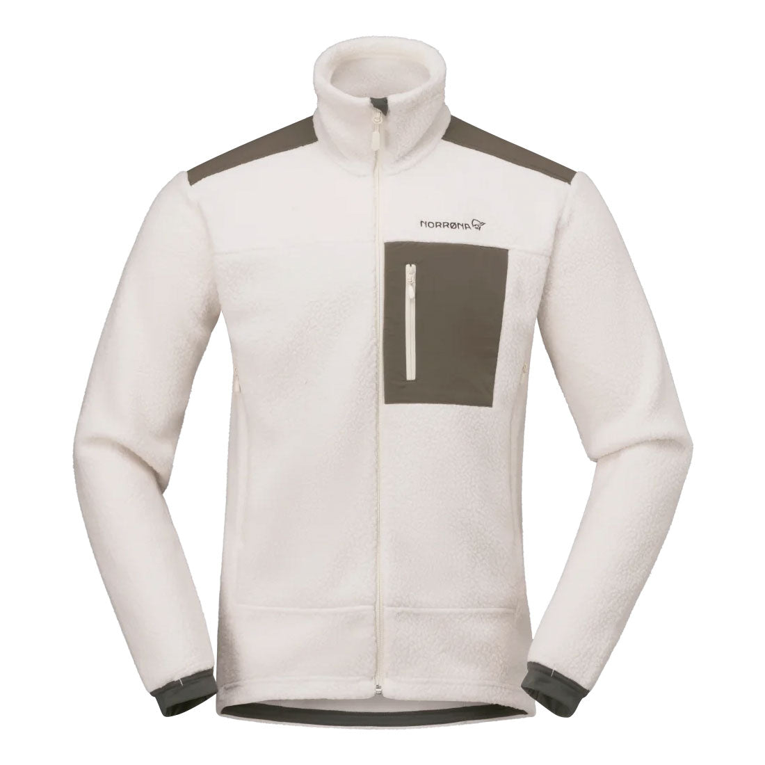Trollveggen Warm3 Jacket Mens - Whisper White