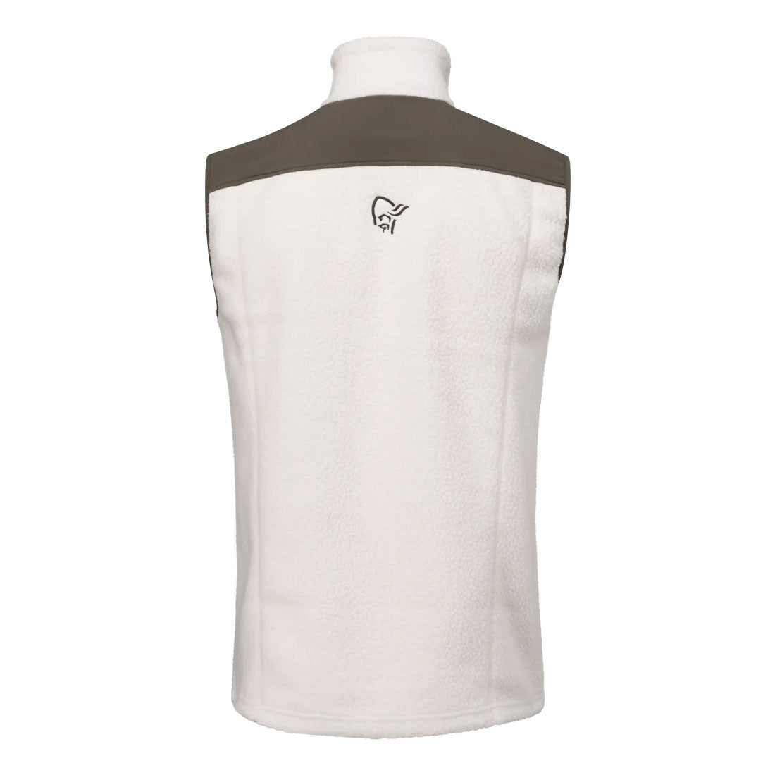 Trollveggen Warm3 Vest Mens - Whisper White