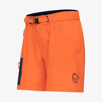 Falketind Flex1 Light Shorts Womens - Orange Alert