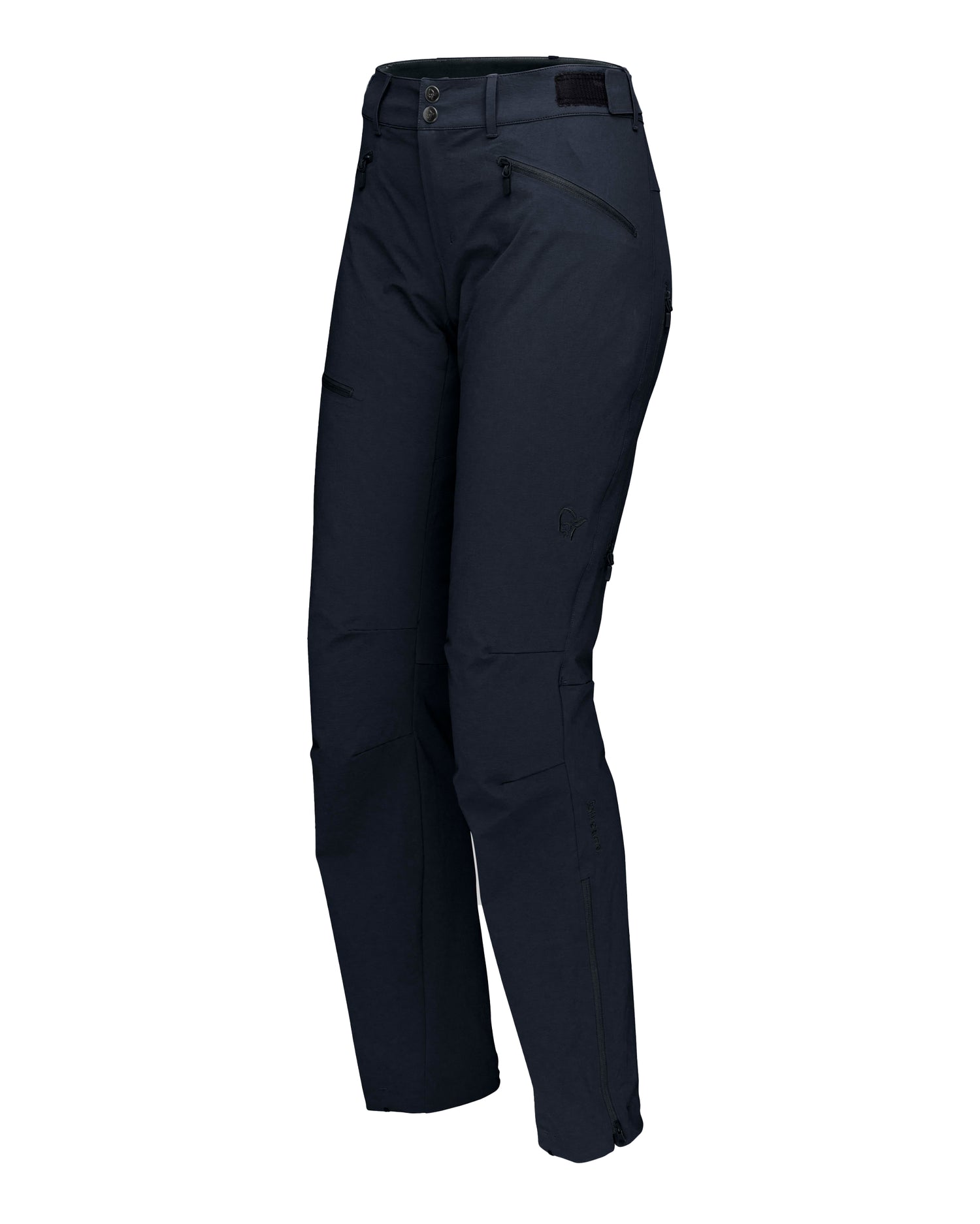 Falketind Flex1 Pants Womens - Caviar Black