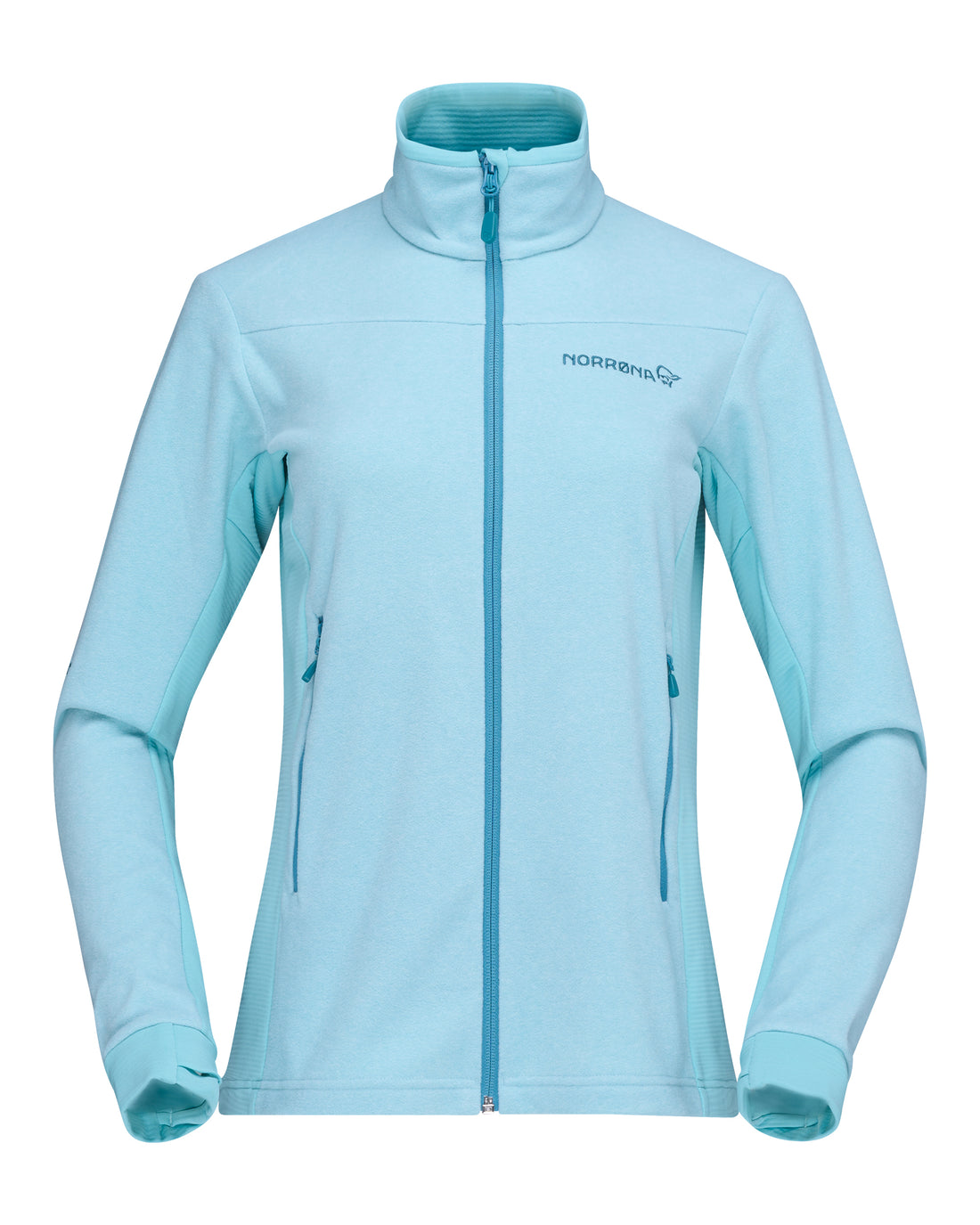 Falketind Warm2 Jacket Womens - Aqua Haze