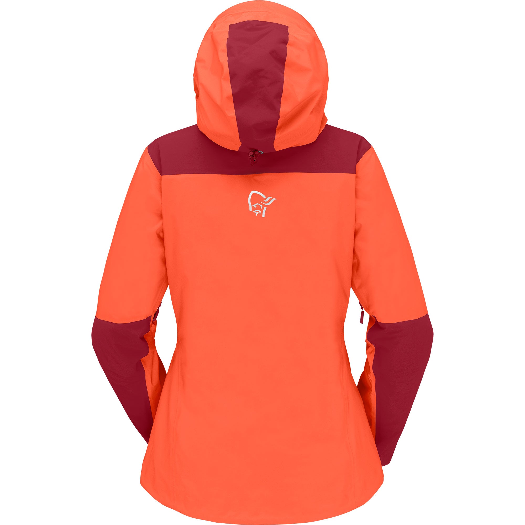 The Epicentre Norrona Trollveggen Gore Tex Pro Light Jacket in Orange Alert