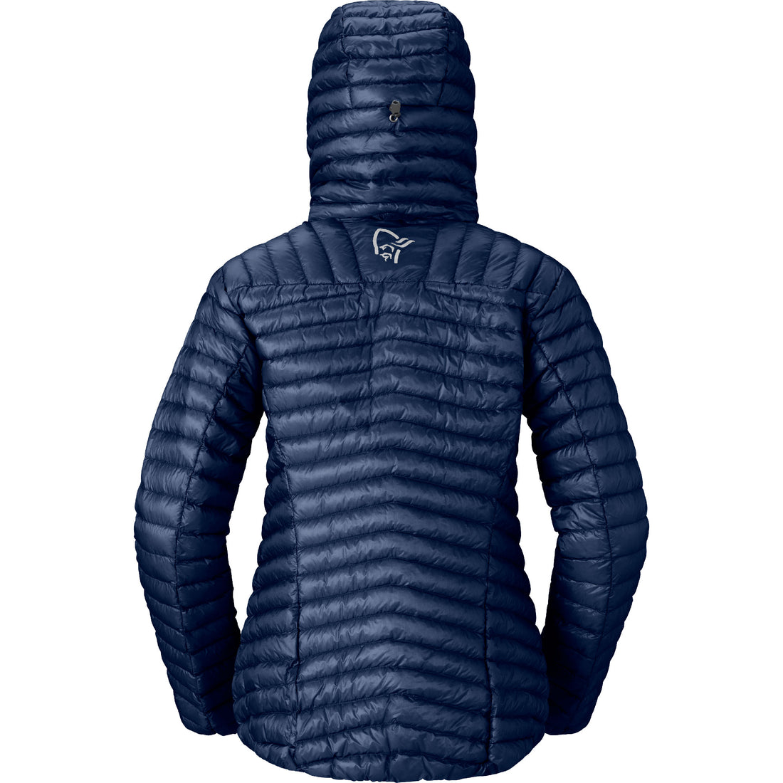 Trollveggen Superlight Down800 Hood Womens - Indigo Night