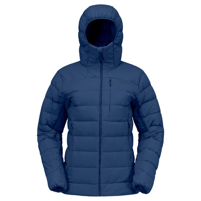 Femund Down700 Zip Hood Womens - Indigo Night