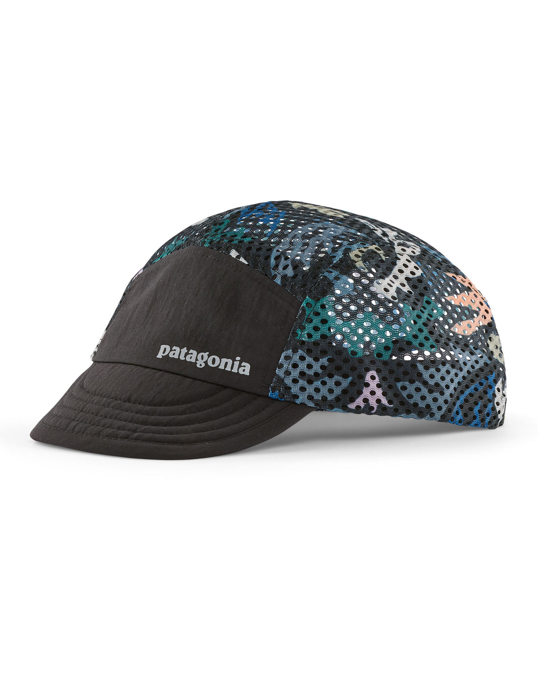 Duckbill Cap - Black: Kaleido