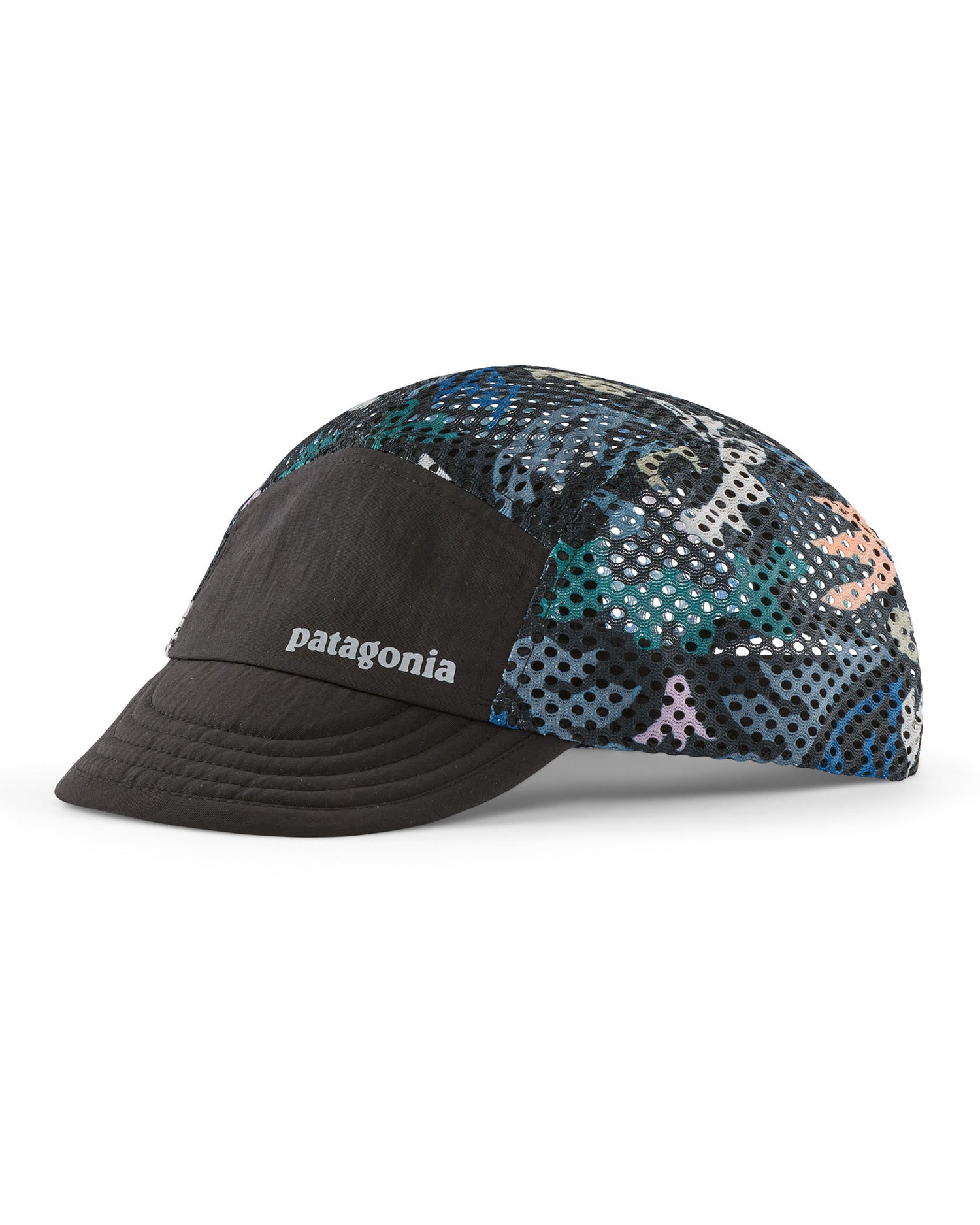 Duckbill Cap - Black: Kaleido