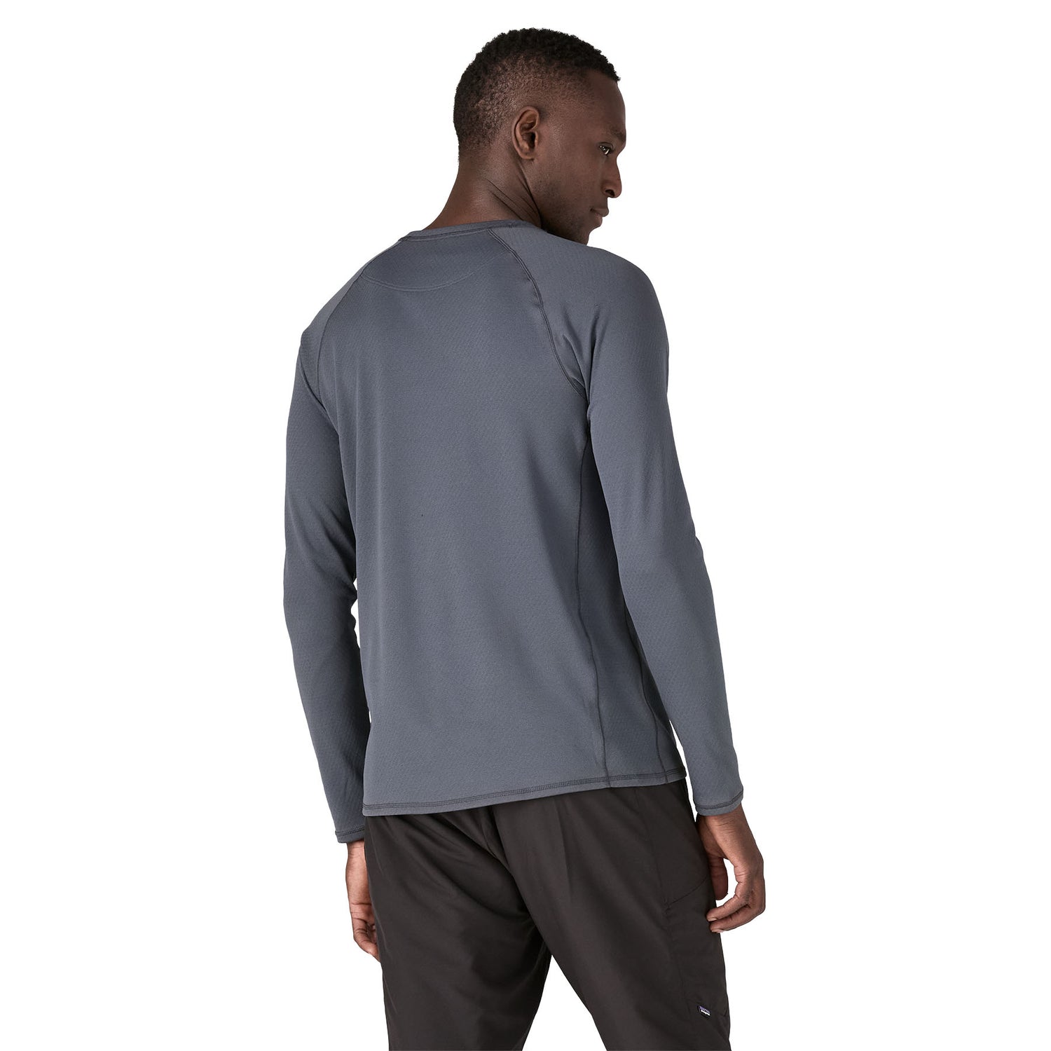 Capilene Midweight Crew Mens - Smolder Blue