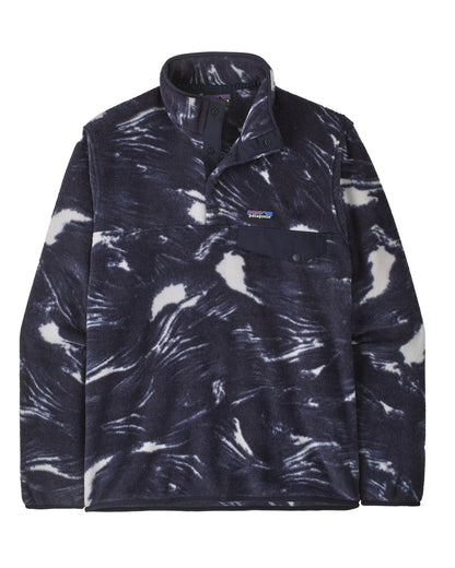 Lightweight Synchilla Snap-T Pullover Mens - Polar Breeze: Sunken Blue